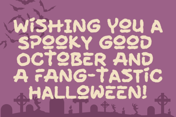Friendly Ghost Font PNG with transparent background - Preview 5