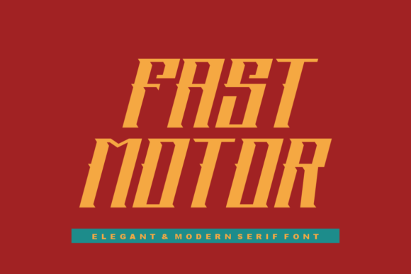 Gear Garage Font - Preview 1