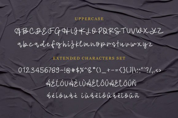 Gloryness Font - Preview 6