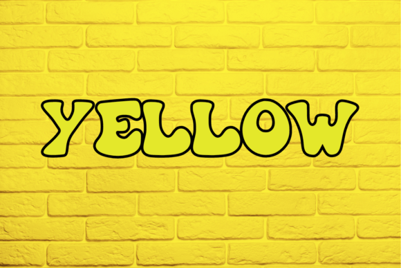 Groovy Cutie Font PNG with transparent background - Preview 2