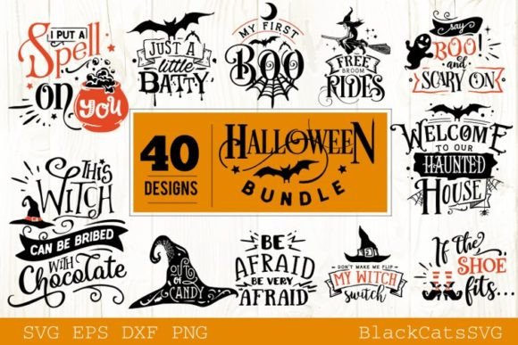 Halloween Bundle 40 Designs Vol 2
