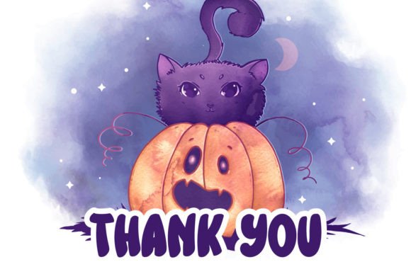 Halloween Cat Font - Preview 4