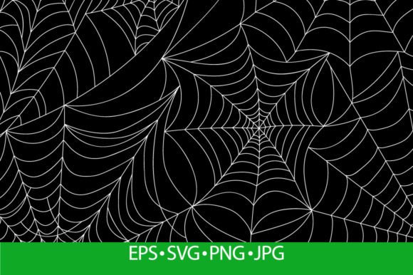 Halloween Spider Web Background