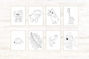 Kids Preschool Coloring Sheets Graphic by Utterly Printable · Creative ...
