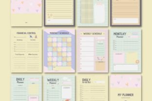 LIFESTYLE PLANNER CANVA TEMPLATE Graphic by The Little Lily Studio ...