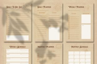 LIFESTYLE PLANNER CANVA TEMPLATE Graphic by The Little Lily Studio ...