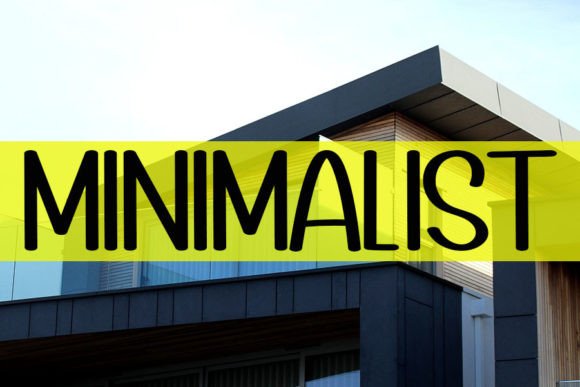 Minihouse Font PNG with transparent background - Preview 1