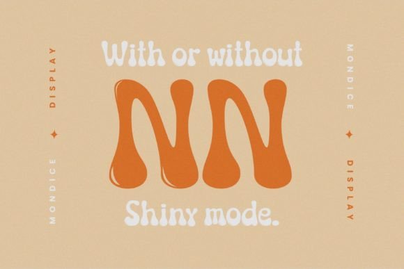 Mondice Font PNG with transparent background - Preview 5