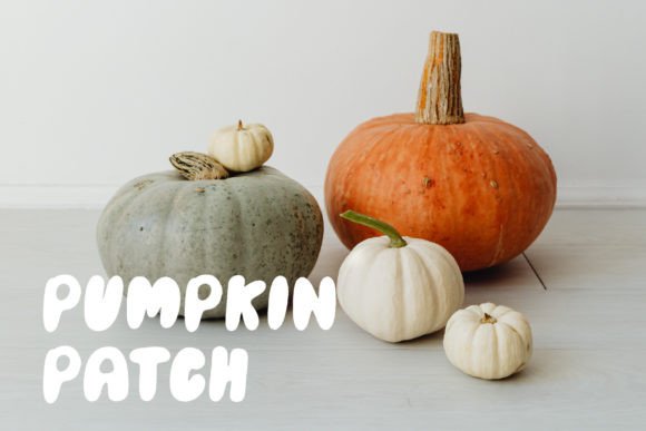 Plump Font PNG with transparent background - Preview 5