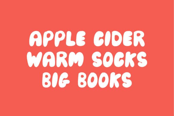 Plump Font PNG with transparent background - Preview 6