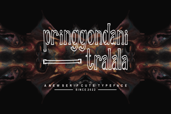 Pringgon Font PNG with transparent background - Preview 1