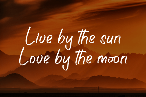 Rothendy Sullifan Font PNG with transparent background - Preview 3