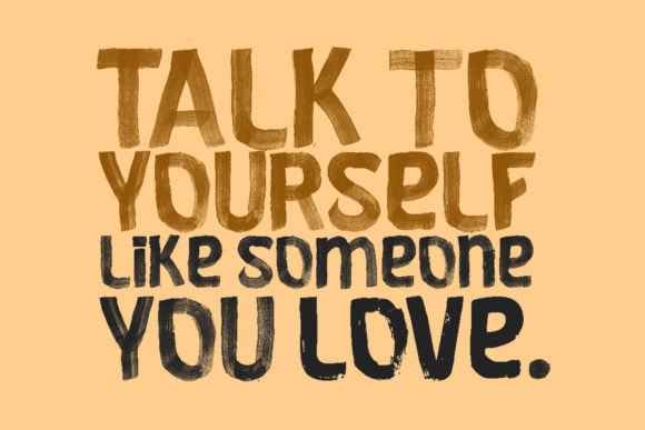 Self Love Font PNG with transparent background - Preview 5