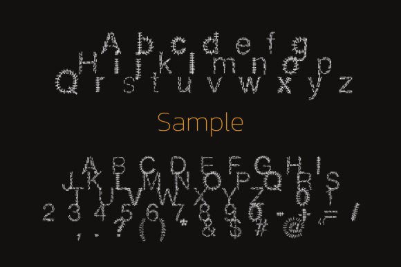 Bones and Spine Font - Preview 2