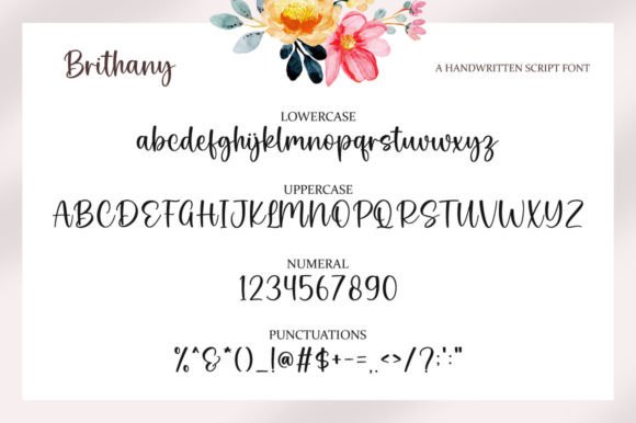 Brithany Font - Preview 5