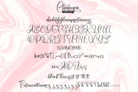 Chimeyra Font - Preview 4