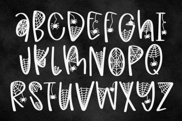 Cozy Spider Font - Preview 2
