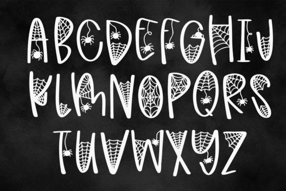 Cozy Spider Font - Preview 3