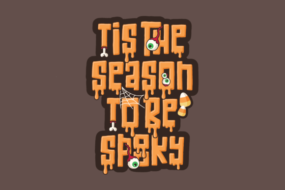 Crooked Zombies Font PNG with transparent background - Preview 1