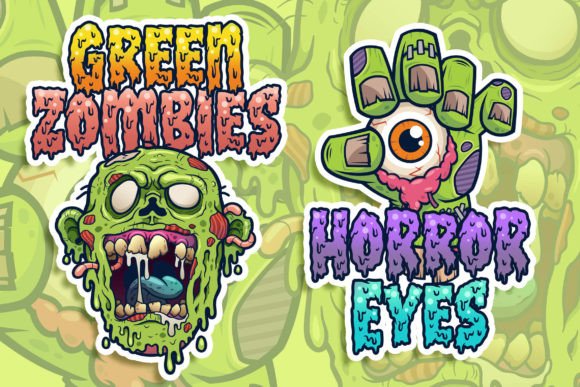 Drippy Zombie Font - Preview 6