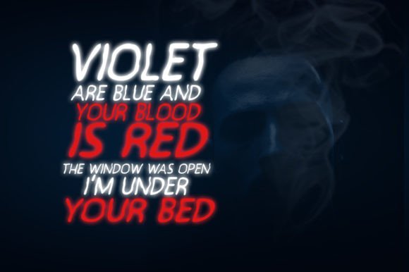 Exornight Font PNG with transparent background - Preview 2