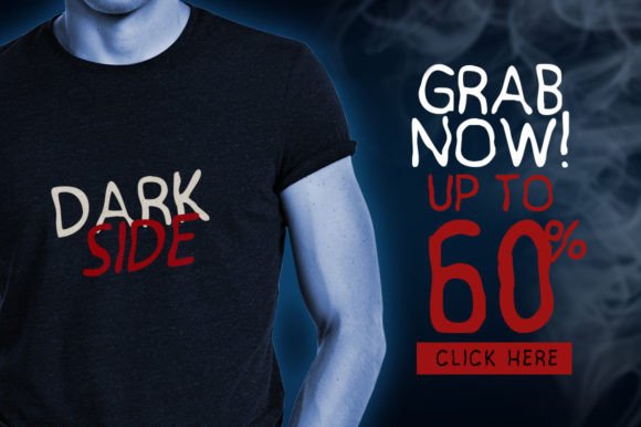 Exornight Font PNG with transparent background - Preview 3