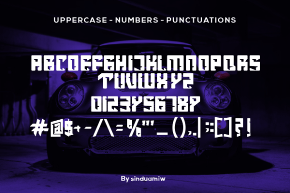 Frader Font - Preview 1