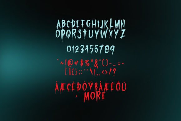 Friday Terror Font - Preview 5