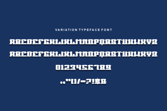 Gasony Font PNG with transparent background - Preview 3