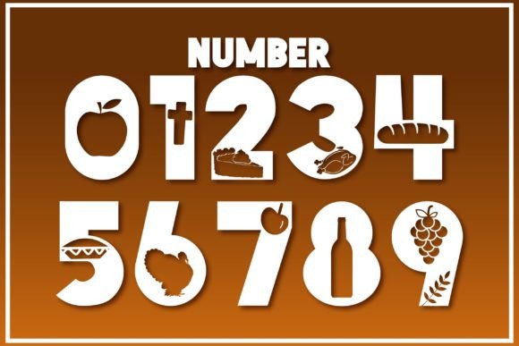 Give Thanks Font PNG with transparent background - Preview 2