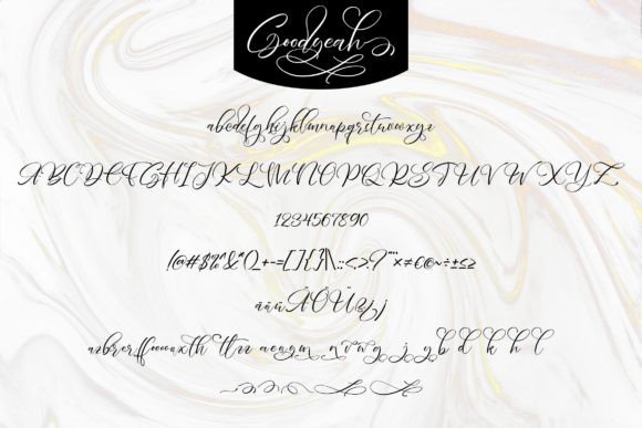Goodyeah Font - Preview 4