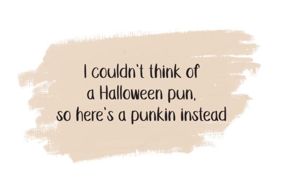 Hallow Pumpkin Font - Preview 4