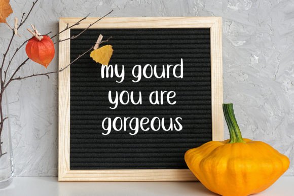 Hallow Pumpkin Font - Preview 5