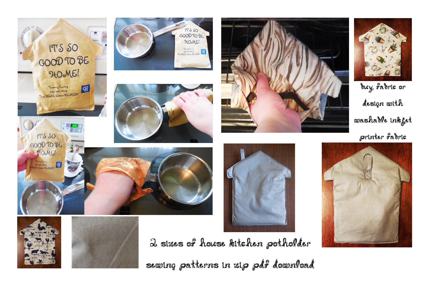 House Kitchen Potholder