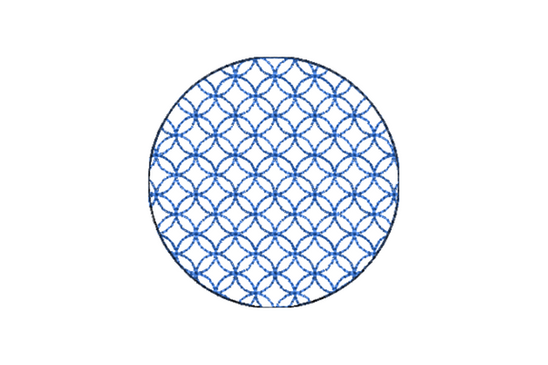 Japanese Sashiko Shape Circle