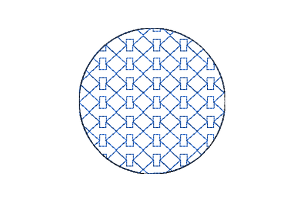 Japanese Sashiko Shape Circle