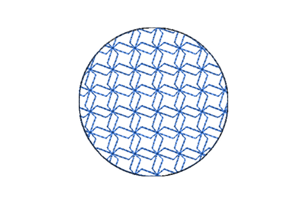 Japanese Sashiko Shape Circle