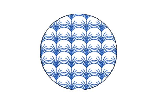 Japanese Sashiko Shape Circle