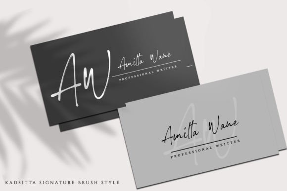 Kedsitta Signature Font PNG with transparent background - Preview 1