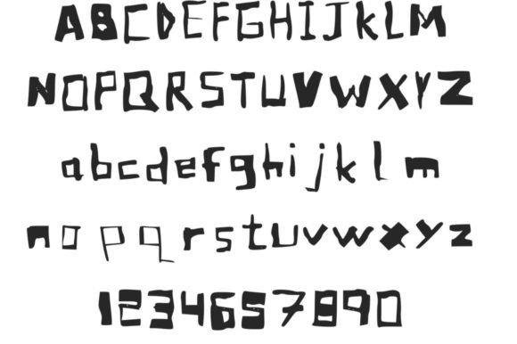 Morning Paper Font PNG with transparent background - Preview 1