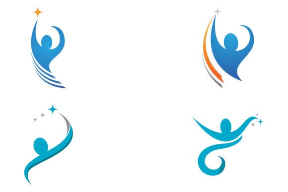 People Health Life Gráfico Logos Por Nur design