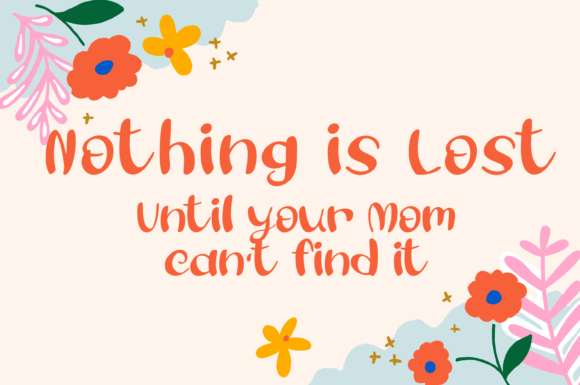 Poppy World Font PNG with transparent background - Preview 2