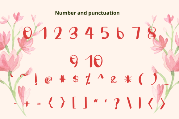 Poppy World Font PNG with transparent background - Preview 3
