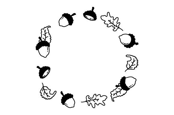 Acorn Wreath