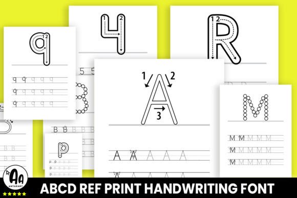 Abcd Ref Arrows Font - Preview 4
