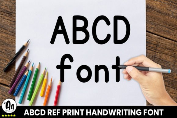 Abcd Ref Bold Font - Preview 1