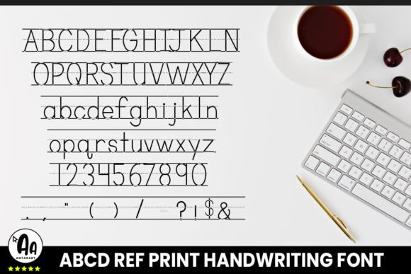 Abcd Ref Lined2 Font PNG with transparent background - Preview 3