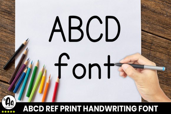 Abcd Ref Medium Font - Preview 1