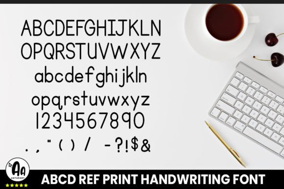 Abcd Ref Medium Font - Preview 2