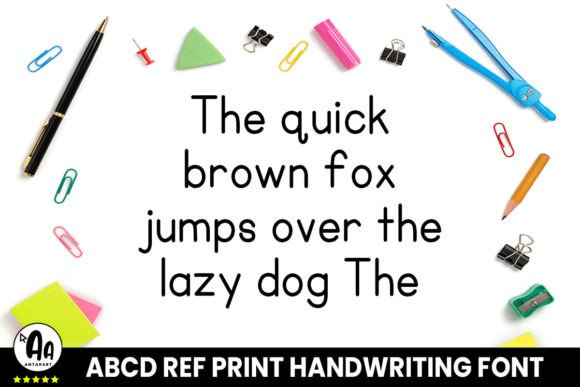 Abcd Ref Medium Font - Preview 3